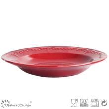 Античный Красный Керамический Салат Пластины